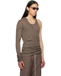 beige Trägershirt von Rick Owens