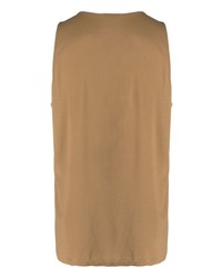 beige Trägershirt von Auralee