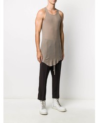 beige Trägershirt von Rick Owens