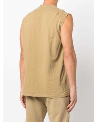 beige Trägershirt von John Elliott