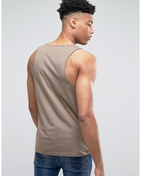 beige Trägershirt von Asos