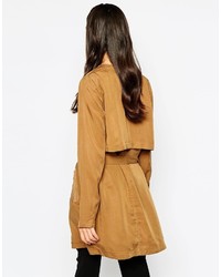 beige Trenchcoat von Vero Moda