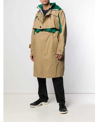 beige Trenchcoat von Sacai