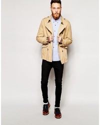 beige Trenchcoat von Asos