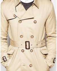 beige Trenchcoat von Asos