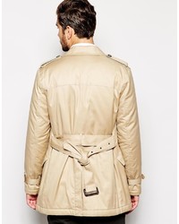 beige Trenchcoat von Asos