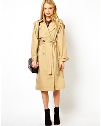 beige Trenchcoat von Asos