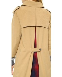 beige Trenchcoat von Band Of Outsiders