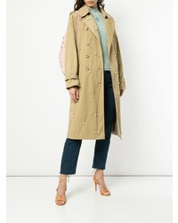 beige Trenchcoat von Tu Es Mon Trésor