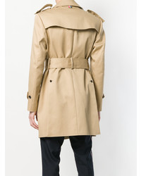 beige Trenchcoat von Thom Browne