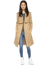 beige Trenchcoat von O'2nd