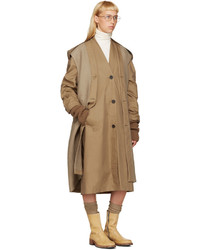 beige Trenchcoat