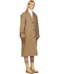 beige Trenchcoat