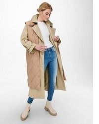 beige Trenchcoat von Only