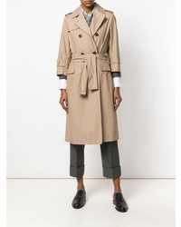 beige Trenchcoat von Thom Browne