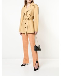 beige Trenchcoat von Khaite