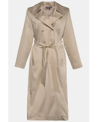 beige Trenchcoat von Ulla Popken