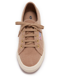 beige Turnschuhe von Superga