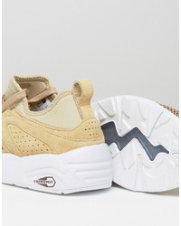 beige Turnschuhe von Puma