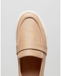 beige Turnschuhe von Asos