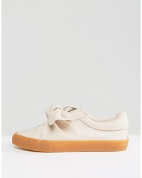 beige Turnschuhe von Asos