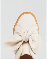 beige Turnschuhe von Asos