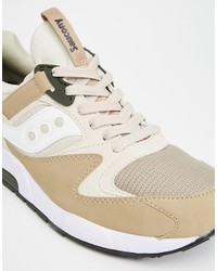 beige Turnschuhe von Saucony