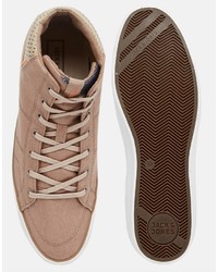 beige Turnschuhe von Jack and Jones