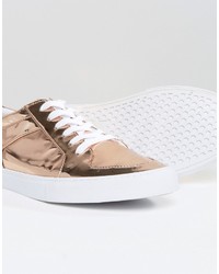 beige Turnschuhe von Asos