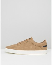 beige Turnschuhe von Pull&Bear