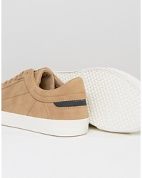 beige Turnschuhe von Pull&Bear