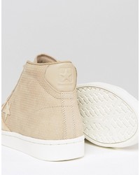 beige Turnschuhe von Converse