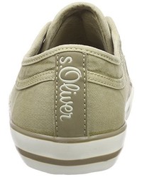 beige Turnschuhe von s.Oliver