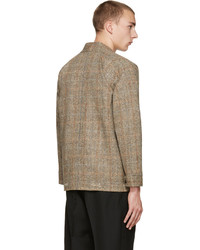 beige Tweed Jacke von VISVIM