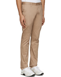 beige Twill Chinohose von Naked & Famous Denim