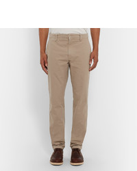 beige Twill Chinohose von Aspesi