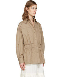 beige Twilljacke von Stella McCartney