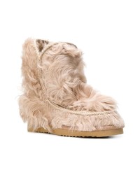 beige Ugg Stiefel von Mou