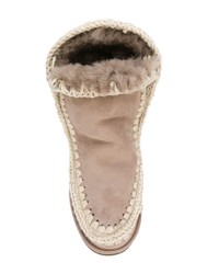 beige Ugg Stiefel von Mou