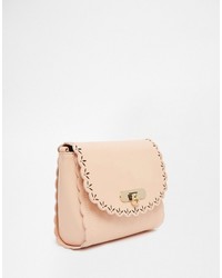 beige Umhängetasche von Asos