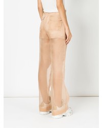 beige weite Hose von Maison Margiela