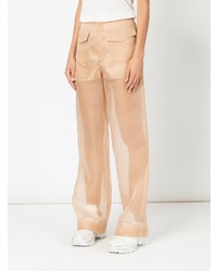 beige weite Hose von Maison Margiela