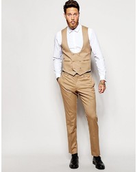 beige Weste von Asos