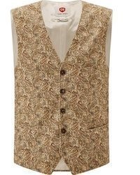 beige Weste von CG - Club of Gents