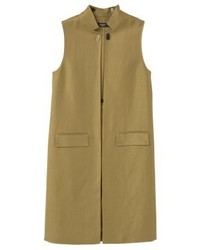 beige Weste von Mango