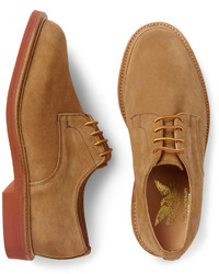 beige Wildleder Derby Schuhe von Mark McNairy