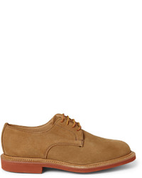 beige Wildleder Derby Schuhe von Mark McNairy