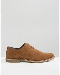 beige Wildleder Derby Schuhe von Red Tape