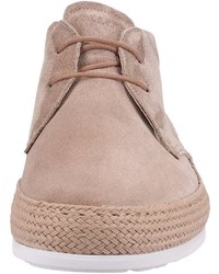 beige Wildleder Derby Schuhe von Lloyd