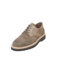 beige Wildleder Derby Schuhe von Marc O'Polo